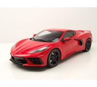 Chevrolet Corvette C8 2020 Rouge Modèle Réduit 1:18 GT Spirit USA Exclusif