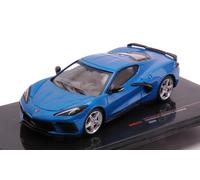 Chevrolet Corvette (C8) Stingray 2020 Métallique Bleu 1:43 Modèle IXO MODÈLE