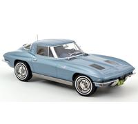 NOREV - Che Corvette Sting Ray - 1963-1/18, Light Blue Metallic