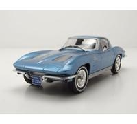 WhiteBox – Modèle réduit Chevrolet Corvette Stingray 1963 – Échelle 1/24
