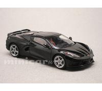 CHEVROLET CORVETTE STINGRAY C8 noire, miniature 1/43e IXO MOC304