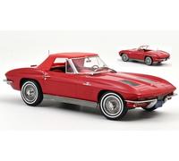 Chevrolet Corvette Stingray Cabriolet 1963 Riverside Red 1:18 Model 189056