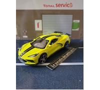 Chevrolet corvette Stingray coupé Burago 1:43,miniature Lamborghini coque métal