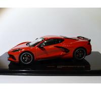 Chevrolet Corvette Stingray Rouge de 2020 au 1/43 de IXO MOC303