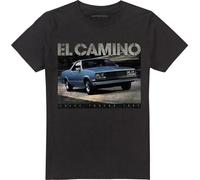 Chevrolet - "El Camino Truck 87" T-shirt Homme/Femme Unie TV20951 (XXL) (Noir)