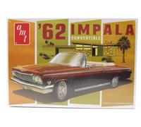 Chevrolet Impala Convertible 1962 Kit Plastique Maquette de Voiture 1:25 AMT