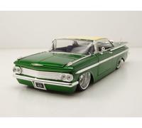 Chevrolet Impala SS DUB WIRE 1959 Vert Modèle Réduit 1:24 Jada Toys