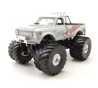 Chevrolet K-10 USA-1 Monster Truck 1970 Blanc Modèle 1:43 Greenlight Collecti