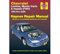 Chevrolet Lumina, Monte Carlo & Impala (FWD) 1995 thru 2005