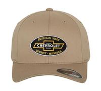 Chevrolet Officiellement sous Licence American Made Casquette de Baseball Flexfit (Kaki), Large/X-Large