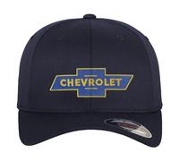 Chevrolet Officiellement sous Licence Bowtie Logo Casquette de Baseball Flexfit (Marine Bleu), Small/Medium