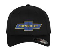 Chevrolet Officiellement sous Licence Bowtie Logo Casquette de Baseball Flexfit (Noir), Small/Medium