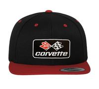 Chevrolet Officiellement sous Licence Corvette C3 Patch Cap (Noir-Rouge)