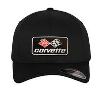 Chevrolet Officiellement sous Licence Corvette C3 Patch Casquette de Baseball Flexfit (Noir), Small/Medium