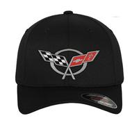 Chevrolet Officiellement sous Licence Corvette C5 Flags Casquette de Baseball Flexfit