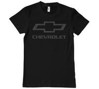 Chevrolet Officiellement sous Licence Logo T-Shirt pour Hommes (Noir), X-Large