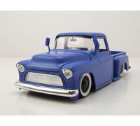 Chevrolet Stepside Pick Up 1955 Bleu Modèle Auto 1:24 Jada Toys