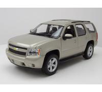 Chevrolet Tahoe 2008 Argent Modèle Réduit 1:24 Welly
