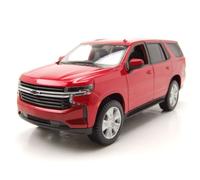 Maisto- Chevrolet Tahoe May Cheong GROUP-MAISTO-1/24 Chevy Rouge-Véhicule pour Enfant dès 3 ans-M31533, M31533
