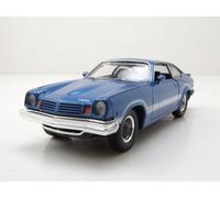 1974 Chevrolet Vega GT Blanc Décoré 1:24 Moteur Max 79048