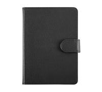 CHEVUE kuaijiexiaopu étuis for Sony PRS-T2 6 Pouces, étui de Couverture E-Reader E-Book Funda Capa Puce Coque Coque Coque Film + Stylet for Sony PRS-T2 6 Pouces (Couleur : Noir)