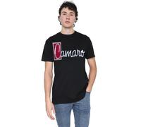 Chevy Chevrolet Chrome Stingray Logo Unisex T Shirt, Black, Noir, XXL Mixte