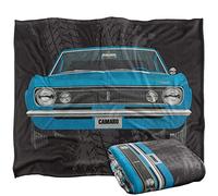 Chevy - Couverture Chevrolet, 152 x 127 cm, Couverture Super Douce au Toucher pour Camaro Car Illustartion 1967