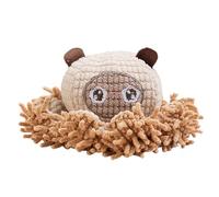 Chew Dog Toy - Cartoon Teething Doll, Soft Toy with Safe Fabric, Fun Shape, Lightweight Design, Playtime Accessory for Supporting Puppy Cognitive Development Reducing Boredom at Home Living Room