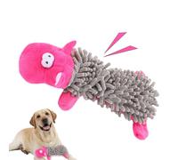 Chew Jouets en Peluche pour Chiens - Jouets Apaisants pour Chiots, Jouet Interactif à Chew Animaux, Jouet d'Entraînement Sonore Réduction du Stress | Accessoire pour Animaux de Compagnie en Peluche