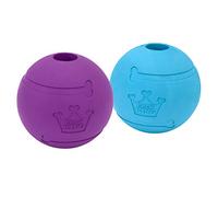 Chew King SCOBUTY Lot de 3 balles à rapporter extrêmement durables en Caoutchouc Naturel 10,2 cm
