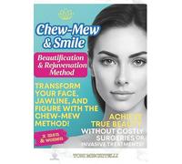 Chew-mew and Smile Beautification and Rejuvenation Method: How I obtained the harmonization & reshaping of my face, jawline and figure mainly by changing the position of my tongue.