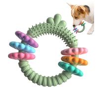 Chew Rings - RIGNES DE DESSIGNE | Anneaux À Mastication en Caoutchouc | Toy À Mastication Dur Fort Et Dur | Bonnes De Dentition des Chiens pour Chiots | Bague De Dentition De Chiot en Caoutchouc pour