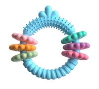 Chew Rings - RIGNES DE DESSIGNE | Anneaux À Mastication en Caoutchouc | Toy À Mastication Dur Fort Et Dur | Bonnes De Dentition des Chiens pour Chiots | Bague De Dentition De Chiot en Caoutchouc pour