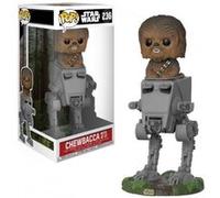 Figurine Pop - Star Wars Classique - Chewbacca With At-St - Funko Pop