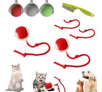 Chewie Interactive Rolling Ball, Chase Mate pour Chiens et Chats, Jouet Intelligent Automatique pour Animaux de Compagnie Ennuyés en Intérieur (A*2)