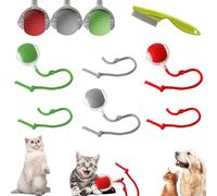 Chewie Interactive Rolling Dog Ball, Chase Mate Cat Toy, Smart Cat Toy Ball, Automatic Rolling Ball for Dogs, Interactive Dog Cat Smart Ball Toy, for Bored Indoor (A+B+C)