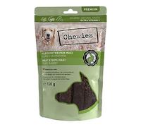 Chewies Bandes de Viande Maxi Friandises pour Chien 100% Viande de Lapin - 150 g - Bandes à mâcher pour Chiens séchées à l'air Libre - sans Sucre et sans céréales - Viande déshydratée de Lapin