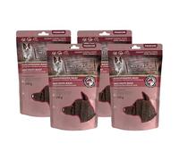 Chewies Lot de 4 Paquets de 150 g de friandises pour Chien - 100% Viande de Cheval - Laisses à mâcher séchées à l'air Libre - sans Sucre et sans céréales - Viande déshydratée pour Chevaux