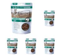 Chewies Lucky Bits Bouquet de friandises pour Chien pour Adultes - sans céréales et Douces avec Beaucoup de protéines et de superaliments comme la levure de bière ou Le Ginkgo, sans Sucre (100 g)