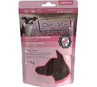 Chewies Mini Bande de Viande en 100% Agneau - 70 g - Bandes de Viande pour Chien - Viande d'agneau séchée - Hypoallergénique & sans céréales - Viande séchée d'agneau