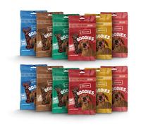 Chewies Training Mini Snacks Friandises pour Chien - Friandises saines pour Chien sans Sucre, idéales comme récompense et Motivation Lors de l'entraînement du Chien, fabriquées en Allemagne (12 x 125