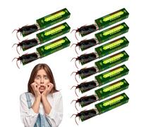 Chewing-gum de cafard, jouet de tour de gomme de cafard,10X astuces de cafards terroristes | Faux accessoires de farces de cafards, jouets de tours de cafards d'Halloween pour la fête du poisson d'avr