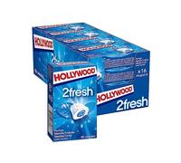 Chewing gum menthe forte 2 Fresh HOLLYWOOD - 16 x 22 g