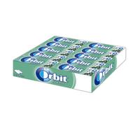 Chewing-gum sans sucre Wrigley's Orbit à l'eucalyptus, 30 pièces x 14 g
