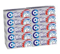 Chewing-gum sans sucre Wrigley's Orbit White Classic, boîte de 30 pièces, 420 g