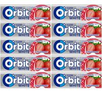 Chewing-gum Wrigley's Orbit White Strawberry, 30 pièces x 14 g, carton