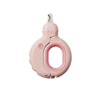 CHEWJOY Coupe-Griffes LED 2 en 1 pour Chats Bengal, avec éclairage intégré pour l'inspection des Oreilles. Pink