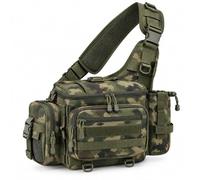 CHEWJOY Sac de pêche avec Porte-Canne pour NRS Oxbow 85 - Sac bandoulière Multi-Poches,A