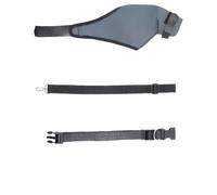 Chewtoyo Brace pour genou de chien, attelle jambe arrière gauche A chirée, protecteur de patte, récupération post-opératoire, réglable avec sangle de liaison et collier, 12,4-14,2 in / 31,5-36 cm