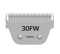 Chewtoyo Lames détachables pour Tondeuse pour Animaux à Bords Larges, 30FW, Longueur de Coupe 0,5 mm, pour toilettage canin, compatibles avec Andis, Wahl, Oster, Laube et Heiniger, Style A5
